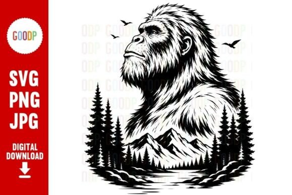 Bigfoot Mountain Nature SVG: A Creative Fusion for Outdoor Enthusiasts