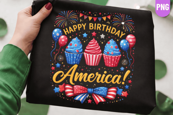 Happy Birthday America Shirt: Independent Design for Creative Projects