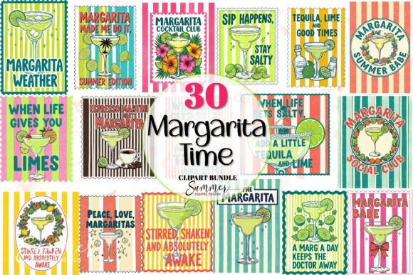How the Margarita Time Summer Clipart Bundle Captures the Spirit of Creative Entrepreneurship