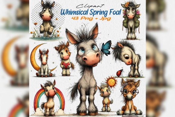 Whimsical Spring Foal Watercolor Clipart: Creative Uses and Common Mistakes to Avoid